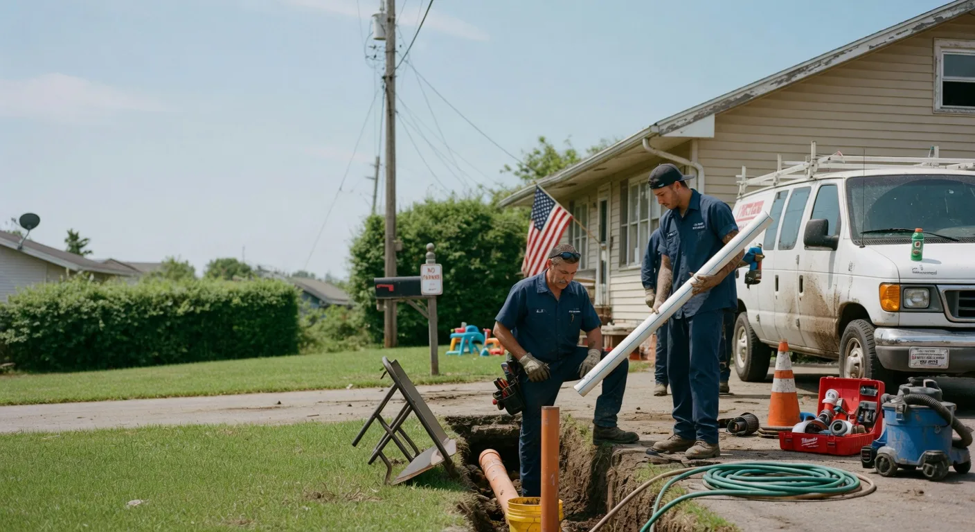 Drain Cleaning in Rew, PA